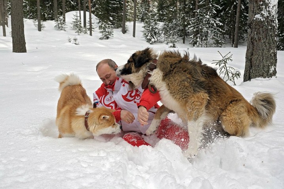 Путин и его собаки